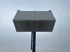 20′ High Cube Reefer Container mit versenkter Butcher-Tür