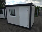 Bürocontainer. 3,50 × 2,20m