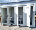 XXL Toilettencontainer mit 8 Kabinen für Veranstaltungen